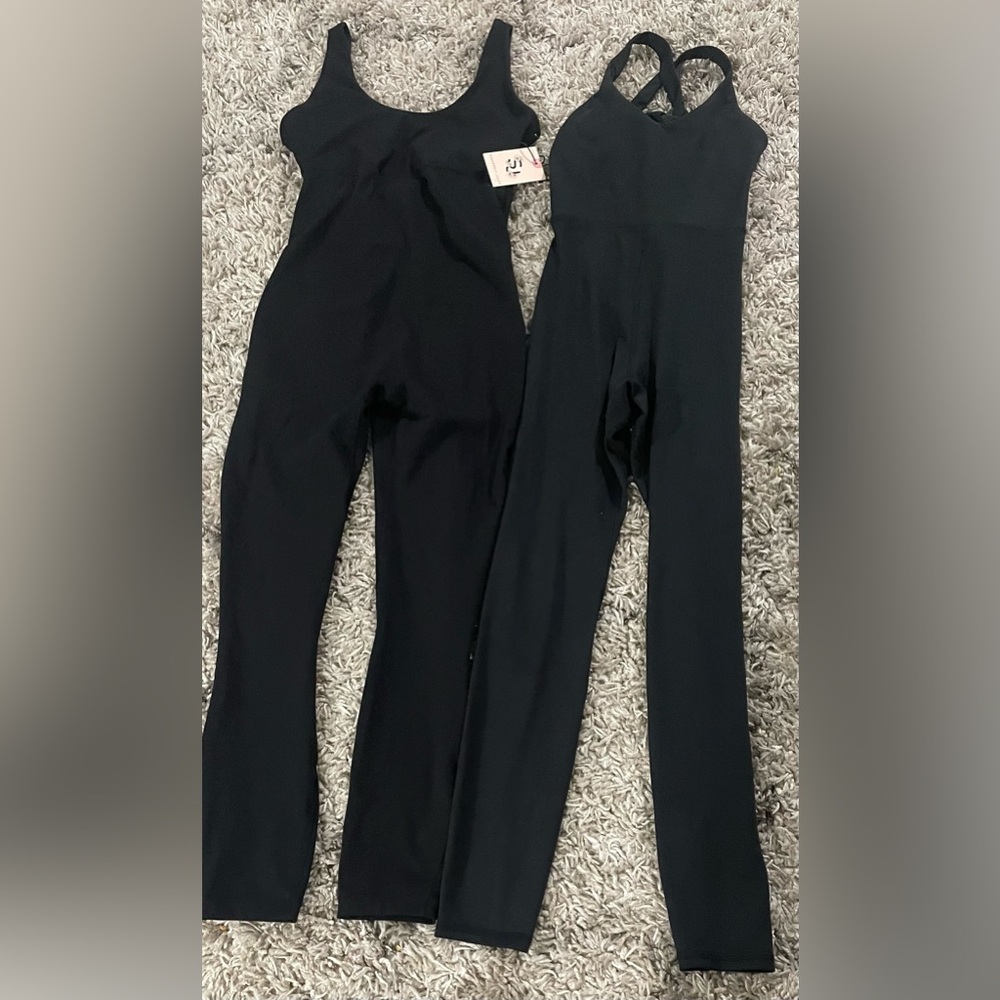 NWT Sincerely Jules Active Bodysuit One Piece Jumpsuit Workout Size Small